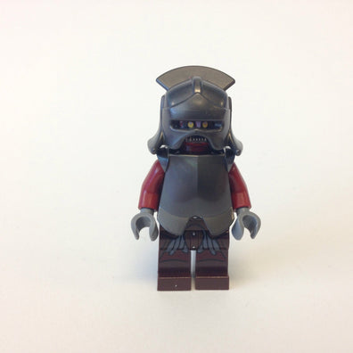 LEGO Minifigure-Uruk-hai - Helmet and Armor-The Hobbit and the Lord of the Rings / The Lord of the Rings-LOR008-Creative Brick Builders